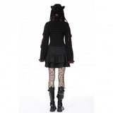 Catgirl - Gothic Wolly Cap with Cat Ears