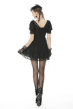 Onyx Geisha - Gothic Lace Babydoll Dress