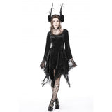 Lightless Dawn - Gothic Velvet Dress