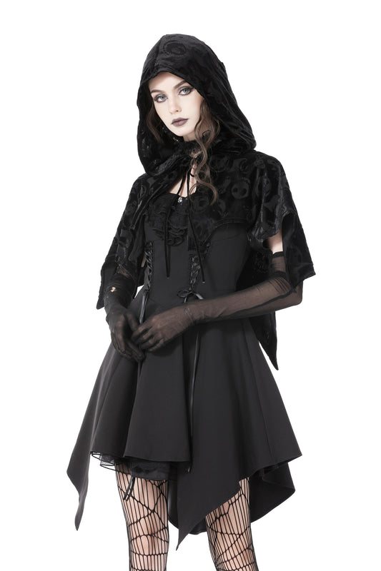 Nameless Imp: Gothic Mantelet Shoulder Cover Cape Hoodie