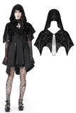 Nameless Imp: Gothic Mantelet Shoulder Cover Cape Hoodie