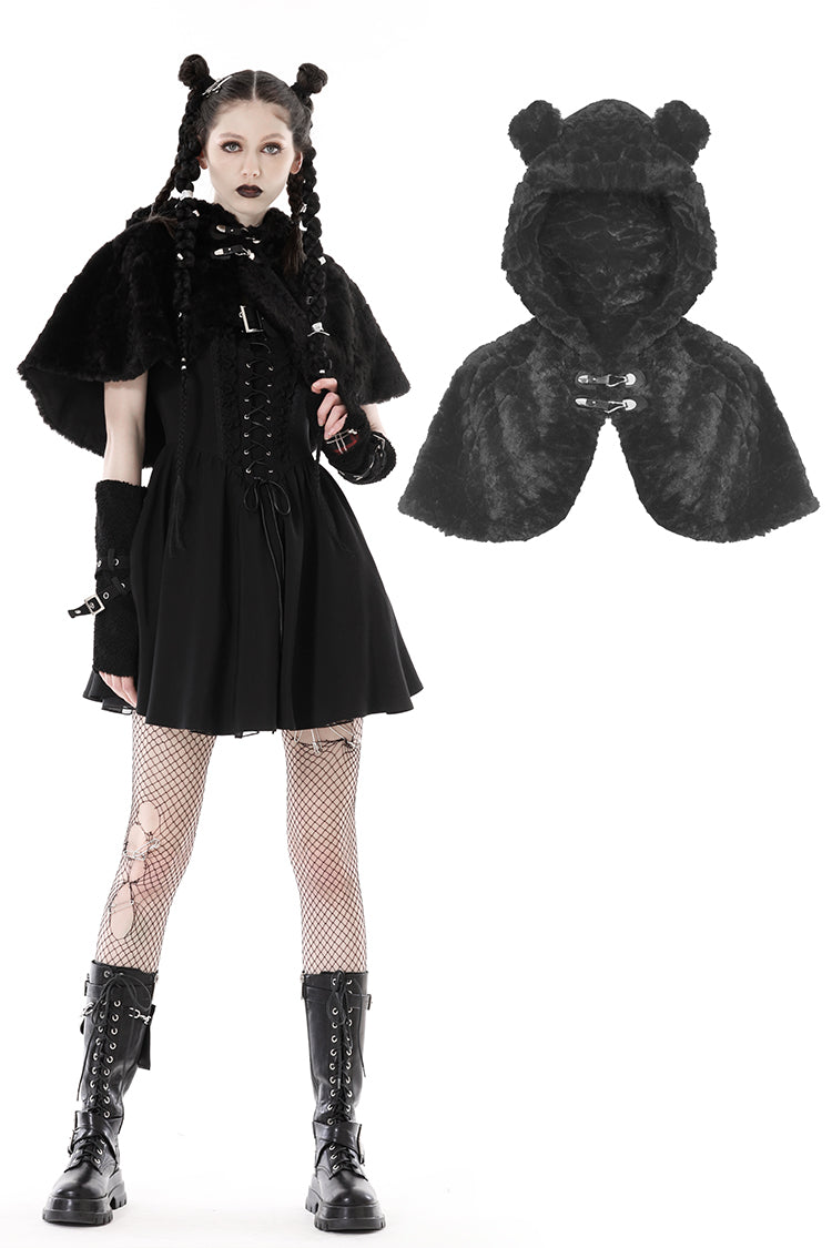 She-bear: Halloween Warm Mantelet Shoulder Cover Cape