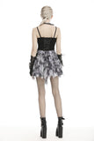 Revolter's Version: Punk Tie up Bust Starpped Corset