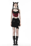 Cute n Creepy: Black and Red Doll Corset