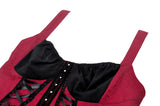 Cute n Creepy: Black and Red Doll Corset