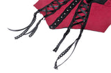 Cute n Creepy: Black and Red Doll Corset