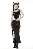 Assassin's Version - Black Cropped Gothic Tank Top