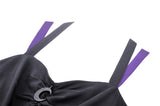 Wicked Ness: Black and Purple Gothic/Punk Corset