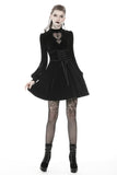 Dead Devushka: Gothic Heart Waist Belt Dress