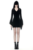 Sleepy Hollow Soiree - Hooded Dress