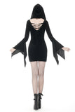 Sleepy Hollow Soiree - Hooded Dress