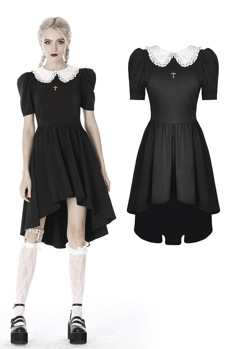 Utterly Bewitched: Black Lolita Cocktail Dress