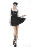 Xymox - Punk Babydoll Dress with Hollow-out Details