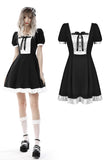 Umbra: Gothic Lolita Black and White Doll Dress