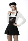 Artist's Version- Gothic Strapped Apron Dress