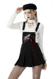 Artist's Version- Gothic Strapped Apron Dress