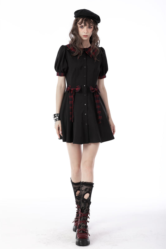 Li'l Ladybug: Black and Red Gothic Lolita Dress