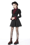 Nocnitsa: Gothic Black and Red Frilly Dress