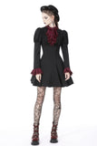 Nocnitsa: Gothic Black and Red Frilly Dress