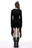 Mystic Feline - Gothic Hooded Dress