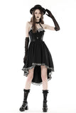 Starlight Melody - Skater Dress with Mesh Splicing