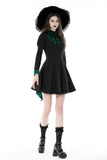 Jinx: Green and Black Witchery Dress