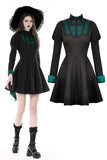 Jinx: Green and Black Witchery Dress