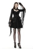 Cruel Fairy- Gothic Ethereal Dress with Sweetheart Neckline