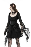 Cruel Fairy- Gothic Ethereal Dress with Sweetheart Neckline