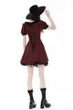 Crescent Powers- Doll dress with Checkered Print