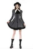 La Belle Dame Sans Merci- Button-down Gothic Dress