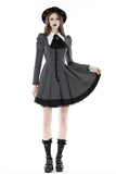 La Belle Dame Sans Merci- Button-down Gothic Dress