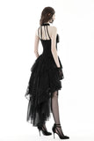 Juliette is Dead: Romantic Gothic Black Halter Dress