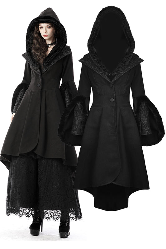 Lady de Winters: Warm Gothic Cocktail Long Coat