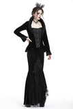 Empress of Eze: Gothic Velvet Luxe Jacket