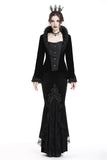 Empress of Eze: Gothic Velvet Luxe Jacket