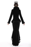 Empress of Eze: Gothic Velvet Luxe Jacket