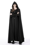 Dunechka: Punk Warrior Hooded Long Coat Cloak