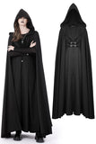 Dunechka: Punk Warrior Hooded Long Coat Cloak