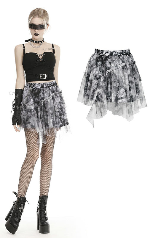 Decadent Me: Punk Irregular Miniskirt