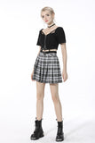 Coven Charm - Punk Plaid Skirt