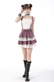 Pastel Nightmare - Punk Suspender Skirt