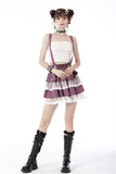 Pastel Nightmare - Punk Suspender Skirt