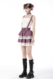 Pastel Nightmare - Punk Suspender Skirt