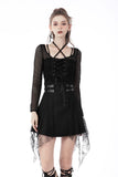 Cobwebs: Punk Spider Net Mini Skirt