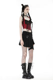 Violent Catharsis - Punk Mini Skirt with Garter