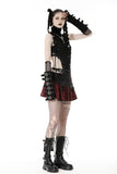 Dangerous Music: Punk Tartan Mini Skirt with Waist Belt