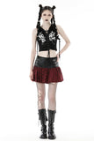 Punk Rock Princess - Punk Plaid Skater Skirt