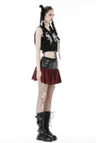 Punk Rock Princess - Punk Plaid Skater Skirt