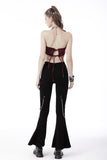 Mutant: Punk Rebel Cutout Decadent Bell-bottom Trousers